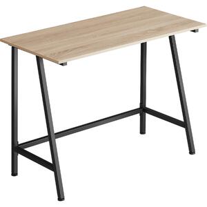 Tectake Psací stůl Newton 100x50x77cm - Industrial světlé dřevo, dub Sonoma
