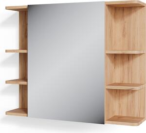 Koupelnová zrcadlová skříňka Vicco Fynn Dub 79.6 x 64 cm, Model 37276