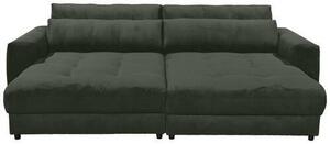 POHOVKA BIG SOFA, textil, kompozitní dřevo, tmavě zelená MID.YOU - Rozkládací sedačky, Online Only