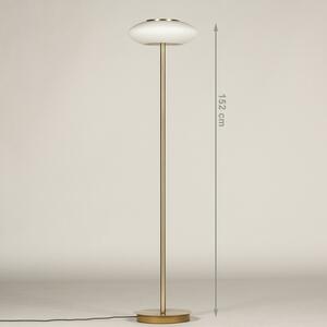Stojací lampa Art Deco Smart Gold (LMD)