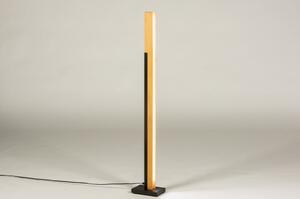 Stojací designová LED lampa Wood Enrique (LMD)