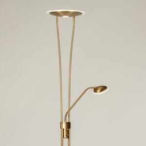 Stojací lampa se čtecí lampičkou Crayne Gold Viante (LMD)