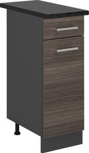 Spodní skříňka kuchyňské linky Vicco R-Line Ušlechtilá šedá 30 cm , PD Antracit, Model 54159