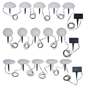 Livarno home Solární světelný LED řetěz, 5 LED (100389069)
