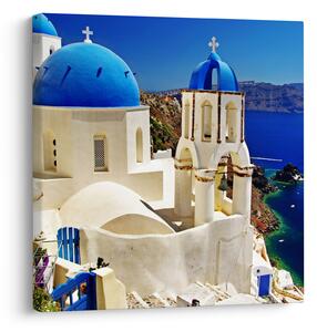 Obraz - Santorini, Řecko (30x30 cm)