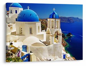 Obraz - Santorini, Řecko (70x50 cm)