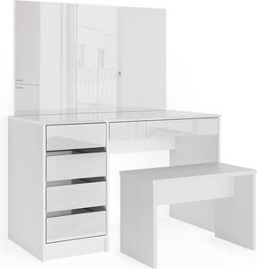 Toaletní stolek Vicco Sherry Bílá 120 cm s lavičkou, Model 33951