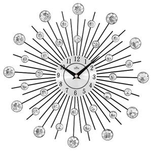 MPM Reflecto Nástěnné kovové hodiny paprskovitého vzhledu E04.4282.70