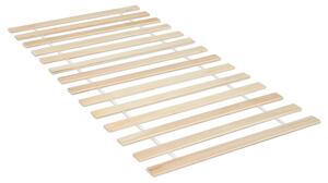 Homestyle4u lamelový rošt 90x200 cm dětská postel montovaný rolovací rám 16 lamel dřevo borovice přírodní povrchová úprava