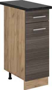 Spodní skříňka kuchyňské linky Vicco R-Line Ušlechtilá šedá 30 cm , PD Antracit, Model 54033