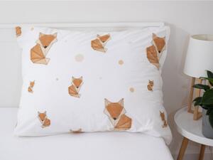 Bavlněný povlak na polštář Renforcé 70 × 90 cm – Lišky