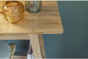 Bambusový konzolový stolek v přírodní barvě 30x80 cm Kona – Wenko