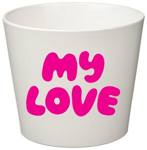 MY LOVE - malý květináč