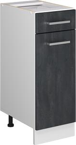 Spodní skříňka kuchyňské linky Vicco R-Line Černý beton 30 cm bez pracovní desky, Model 47568