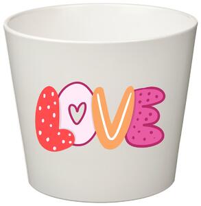 LOVE (VERZE 3) - malý květináč