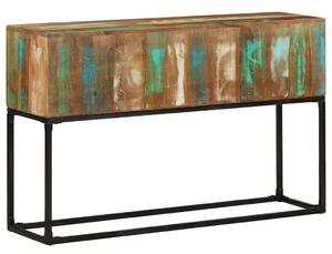 Konzolový stolek 120 x 30 x 75 cm masivní recyklované dřevo 320822