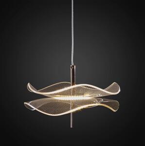 Altavola Design Mariposa závěsné svítidlo 1x6 W průhledná-růžové zlato LA102/P_3000K