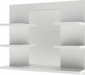 Koupelnová zrcadlová skříňka Vicco Wilbur Bílá 58.8 x 50 cm s policemi, Model 56239