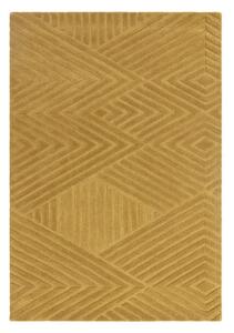 Okrově žlutý vlněný koberec 200x290 cm Hague – Asiatic Carpets