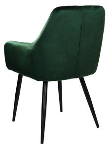 ViaDomo Via Domo - Židle Carpino - zelená - 58x85x60 cm
