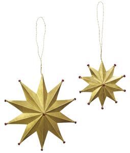 Vánoční dekorace Gold Star menší