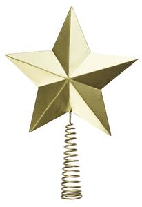 Špice na stromeček Star Antique Brass