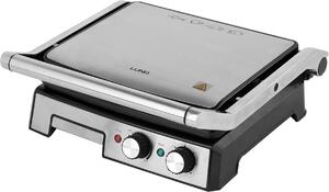 LUND Kontaktní gril 2000W 3 v 1 nerez Lund