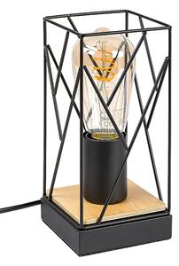Rabalux stolní lampa Boire E27 1x MAX 40W černá 74006