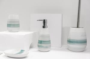 Bílá keramická WC štětka Burgio – Wenko