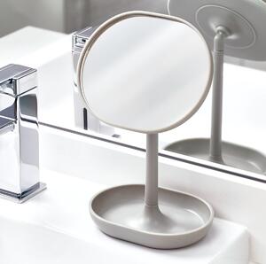 Zrcadlo na dveře do šatny, vhodné pro líčení a úložný prostor na šperky