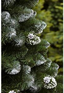 Vánoční stromeček Borovice "White Frost" 2D jehličí na kmínku 200cm