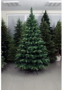 Vánoční stromeček Borovice 2D jehličí se šiškami 220cm