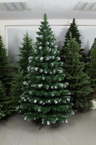Vánoční stromeček Borovice "White Frost" 2D jehličí 220cm