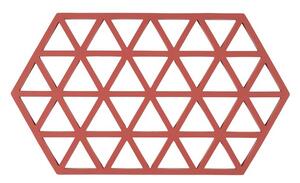 Zone Denmark Silikonová podložka pod horké Triangles Burned Red
