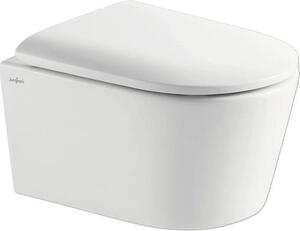 Závěsné WC set Jungborn ONE bez splachovacího kruhu vč. WC prkénka