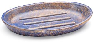 Mýdlenka 15 cm ORION BASIC - GRANITE modrá a okrová, lak polomatný