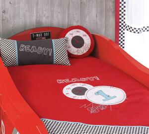Čilek Dětská postel auto 90x195 cm TurboMax červená