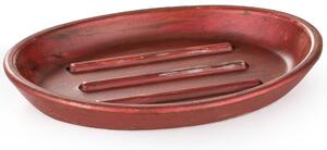 Mýdlenka 15 cm ORION BASIC - AGED METAL metalická červená a měděná, lak polomatný