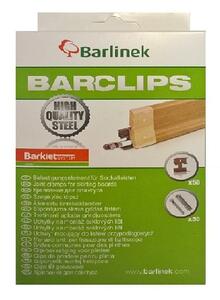 Příchytky k lištám BARLINEK Barclips 15 ks
