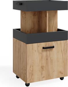 Přesouvání skříň Vicco Zlatý mocný dub 50 x 88.6 cm, Model 37510