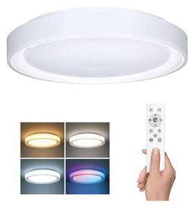 LED stropní světlo s dálkovým ovládáním Floco RGB - průměr 40 cm, bílá