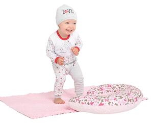 Dětská deka z Minky New Baby Medvídci růžová 80x102 cm
