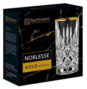 Nachtmann Noblesse Longdrink GOLD sada 2 kusy