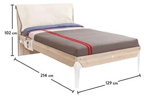 Čilek Studentská postel 120x200 cm Duo