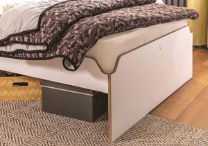 Čilek Studentská postel s čalouněným čelem a matrací 120x200 cm Modera