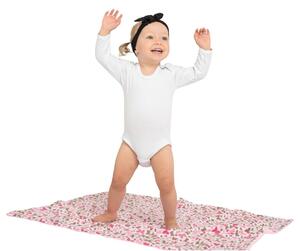 Dětská deka z Minky New Baby Zvířátka hořčicová 70x100 cm