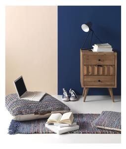 Modrý vzorovaný koberec Geese Blues, 120 x 60 cm