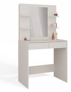 TP Living Toaletní stolek Marina 81 cm se zrcadlem kašmírový