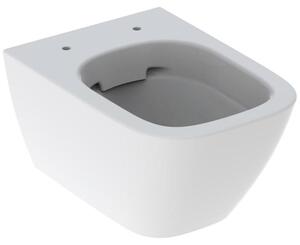 Geberit Smyle Square závěsné WC splachovací, zkrácený výstupek, uzavřený tvar, bez okrajů 500379, 500.379.01.8