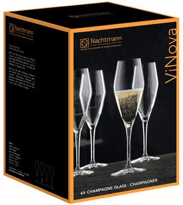 Nachtmann ViNova Sklenice na šampaňské sada 4 kusy